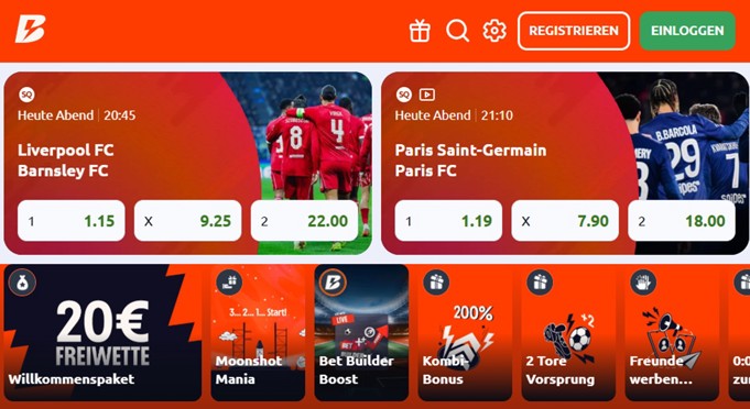 Bester betano de login alternativ