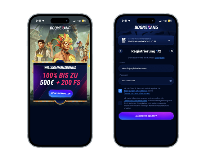 Boomerang Bet App